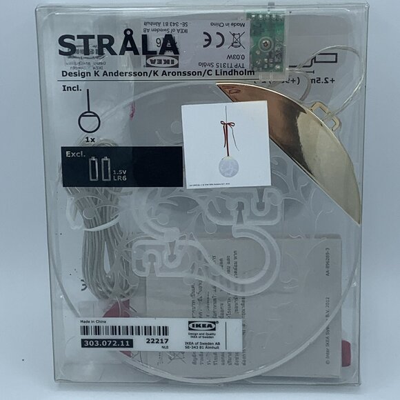 IKEA STRÅLA LED Pendant Lamp Kit - Set of 2 (Sealed) - Picture 8 of 12